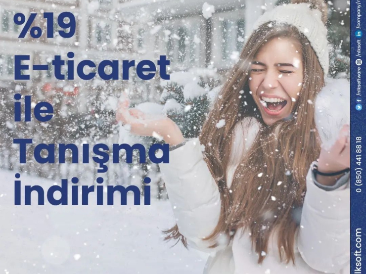 E-ticaret İle Tanışma İndirimi!