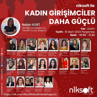 Nlksoft İle Kadın Girişimciler Daha Güçlü!