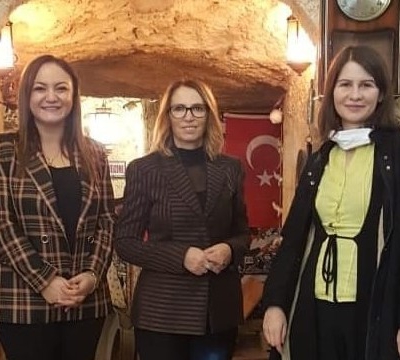 TOBB  Kadın Girişimciler Üst Kurulu Üyesi Sevgili Arkadaşımız  Fatma Aydoğdu ve Mine Ekinci ile Birlikteydik