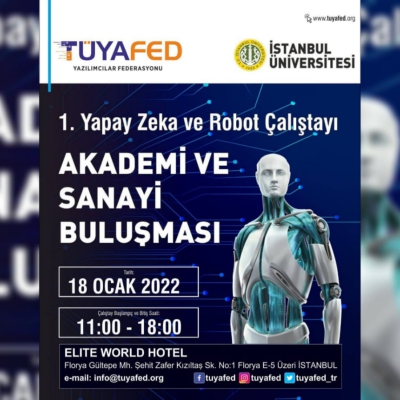 1. Yapay Zeka ve Robot Çalıştayı'nda Biz de Varız!