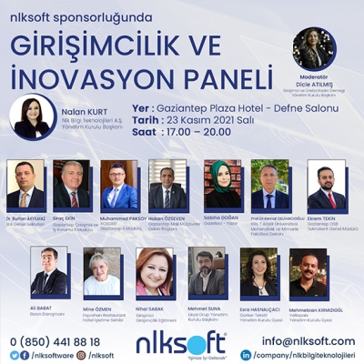 nlksoft Sponsorluğunda Girişimcilik ve İnovasyon Paneli Düzenliyoruz