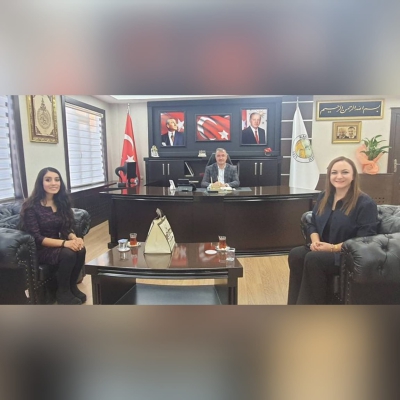 Kahta Belediye Başkanı Sayın İbrahim Yusuf Turanlı ile Görüştük.