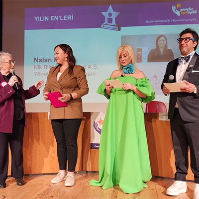 Yönetim Kurulu Başkanımız Sayın Nalan Kurt Yılın İş İnsanı ödülüne layık görüldü.