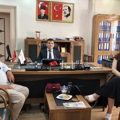Bugün Midyat Belediyesi Özel Kalem Müdürü Sayın Halil Polat'la görüşmelerimizi yaptık