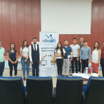 Gaziantep Üniversitesi Naci Topçuoğlu Meslek Yüksekokulu'nda Merhaba   E-ticaret Eğitimi