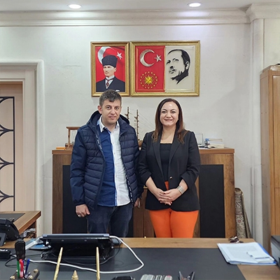 Midyat Belediyesi Özel Kalem Müdürü Sayın Halil Polatı Makamında Ziyaret Ettik