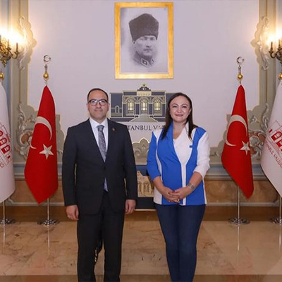 İstanbul Valiliği Özel Kalem Müdürü Sayın Aslan Tektaş ı makamında ziyaret ettik.