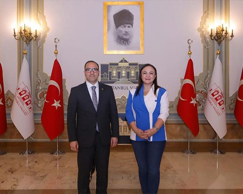 İstanbul Valiliği Özel Kalem Müdürü Sayın Aslan Tektaş ı makamında ziyaret ettik.