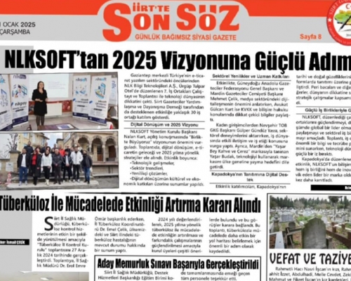 nlksoft Olarak Son Söz Gazetesinde Yer Aldık!