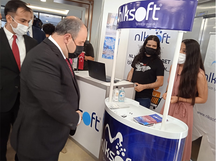 Sanayi ve Teknoloji Bakanı Sn. Mustafa Varank'ın Teşrifleriyle Düzenlenen Gaziantep OSB Açılış Programında Nlksoft Olarak Yerimizi Aldık