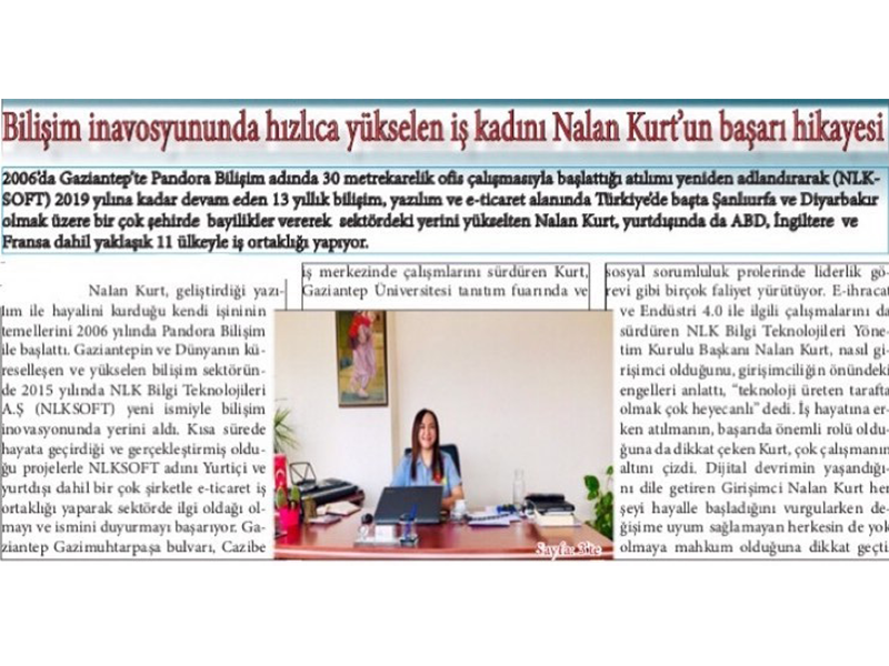 Nalan Kurt Başarı Hikayesi - Mercek Gazetesi